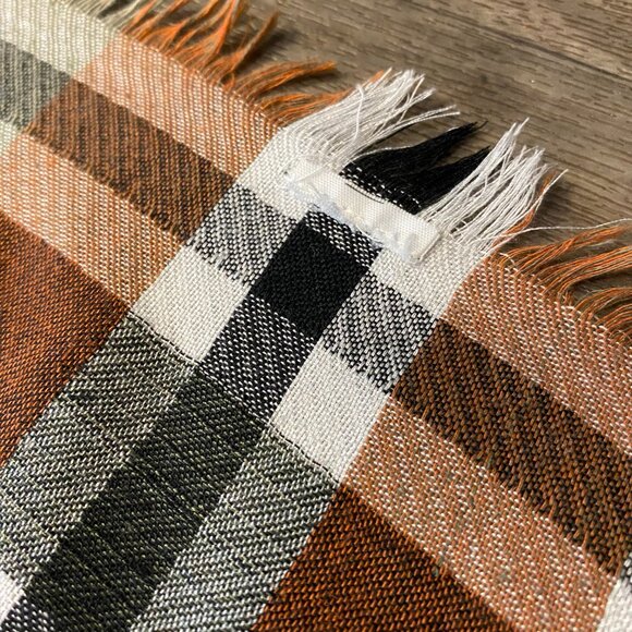 Double Sided Tribal Native Print Oversized Scarf - Picture 4 of 7